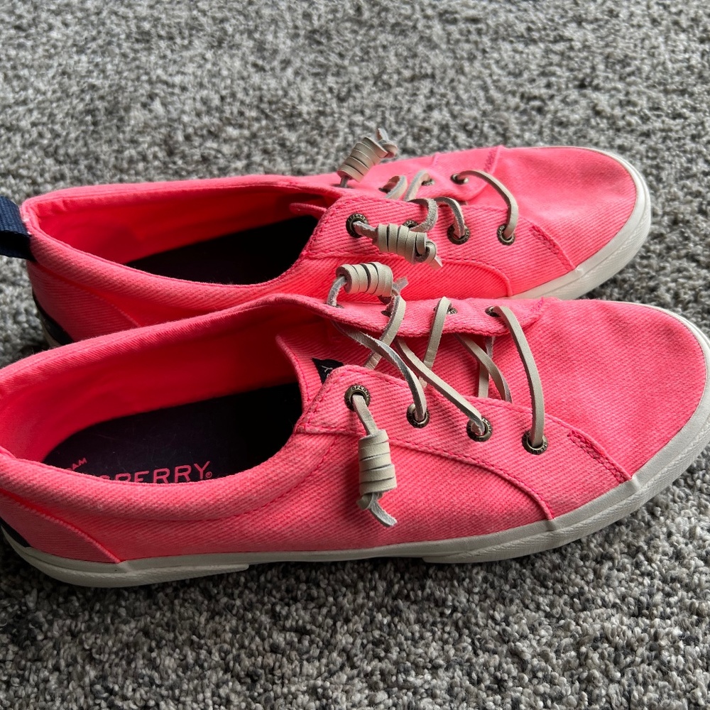 Sperry Top-Sider Women's Slip-On Sneakers - Pink - 9.5 *SEE PICTURES*